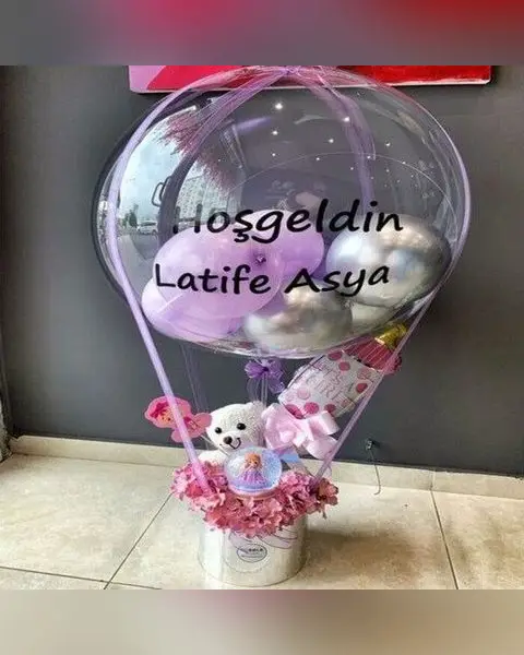 Hoş Geldin Balonu, Kız Bebek